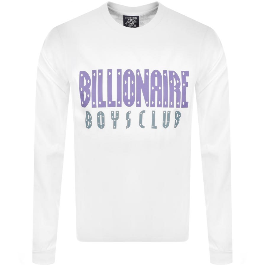Alternative Image for ProductBillionaire Boys Club Long Sleeved T Shirt White1